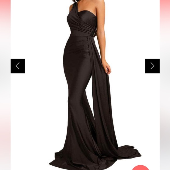 Black Bridesmaid Dress - Picture 3 of 10